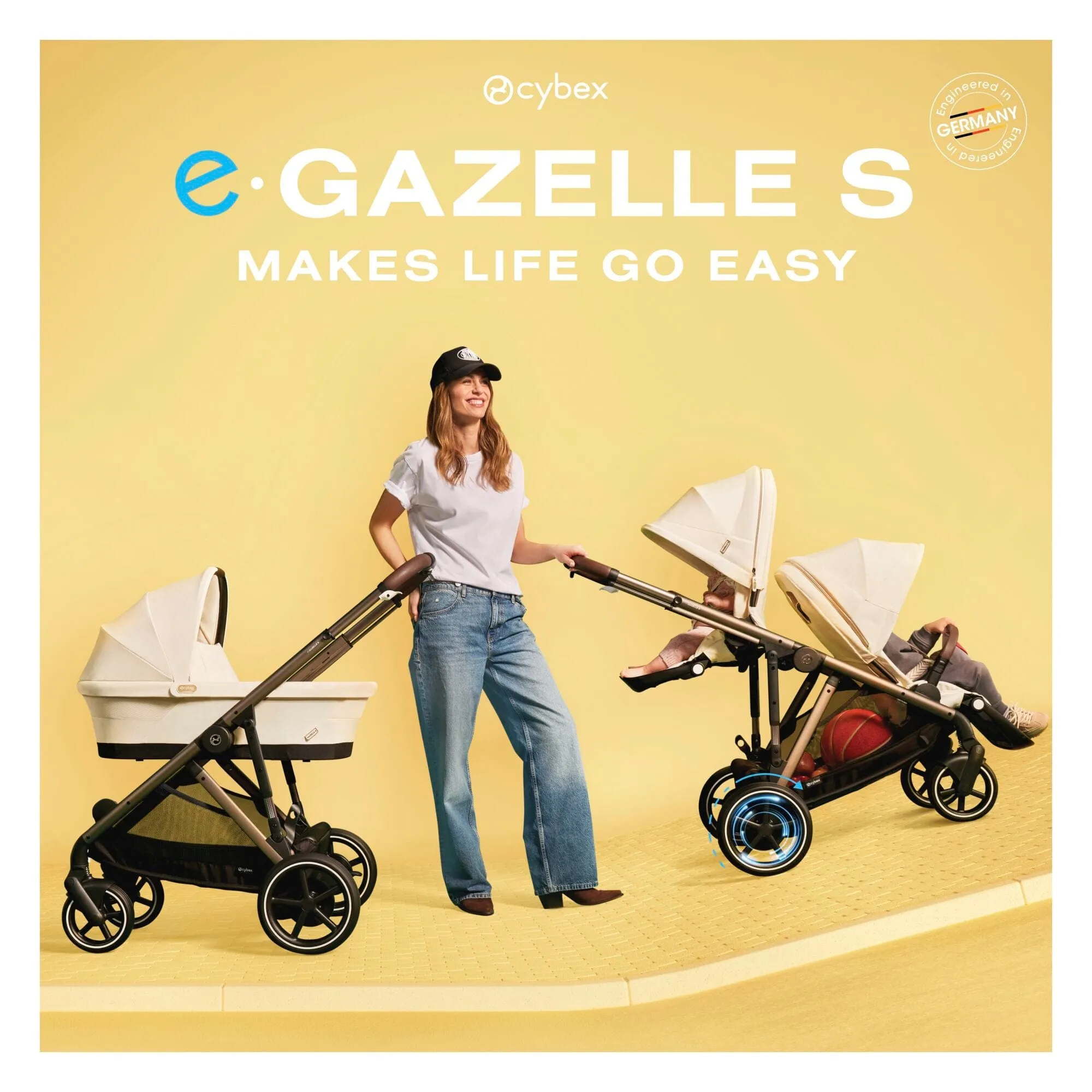 Cybex eGazelle S Luxury Kit - Stormy Blue