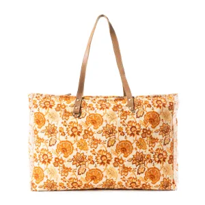 Delft Garden Weekender In Yellow & Red