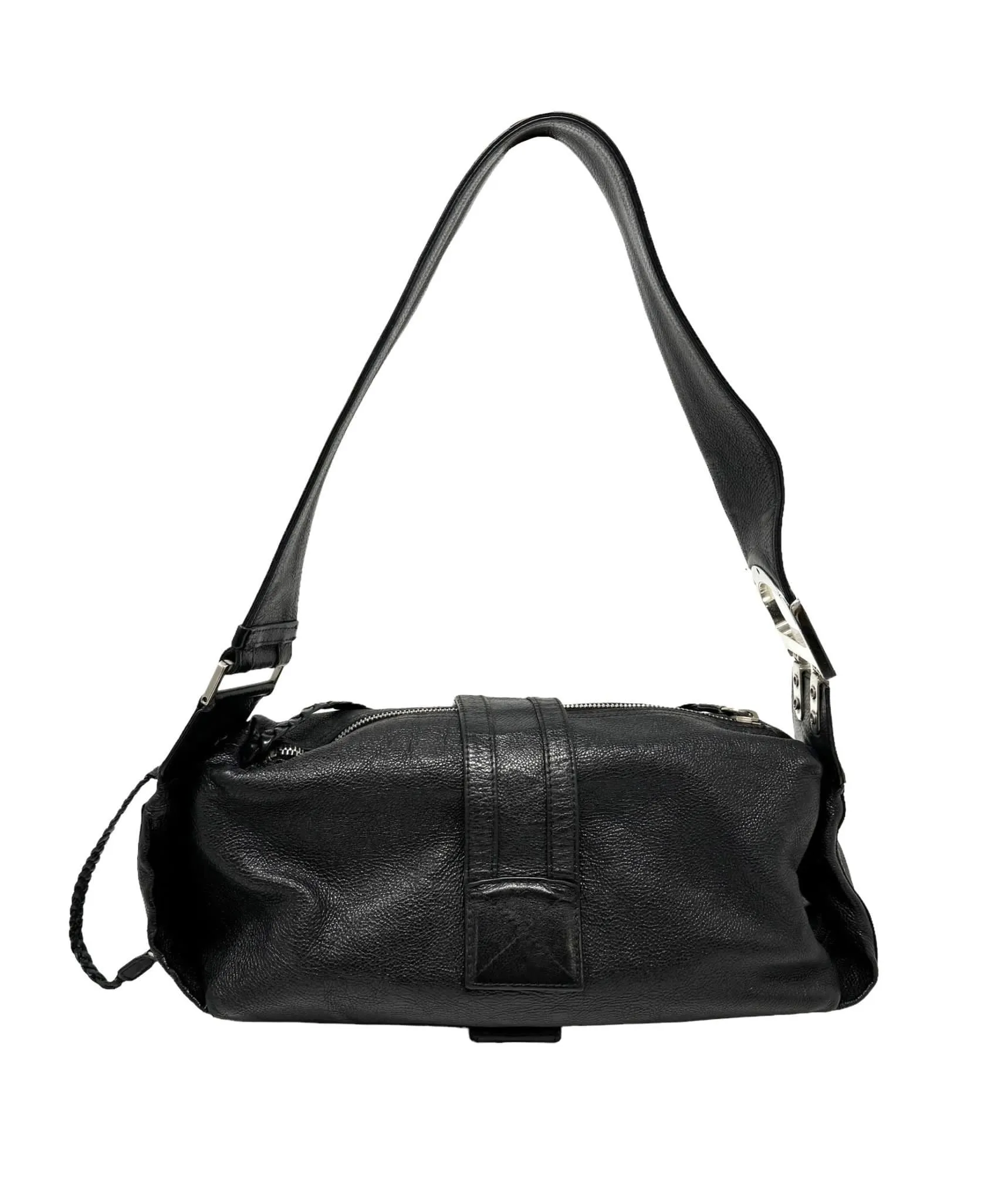 Dior Black Leather Shoulder Bag
