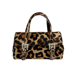 Dolce & Gabbana Cheetah Print Mini Top Handle Bag