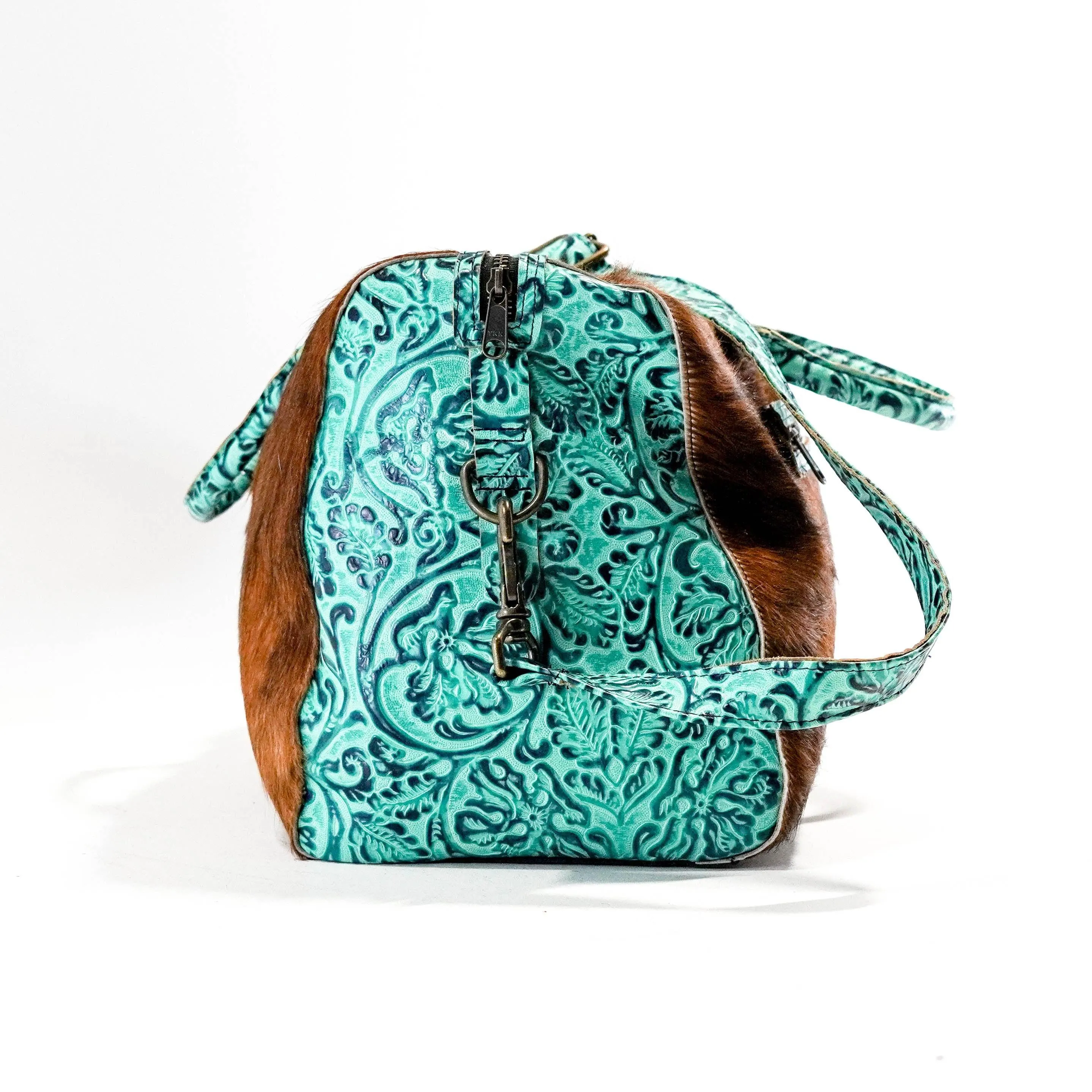 Duffel - Red Brindle w/ Sea Glass Tool