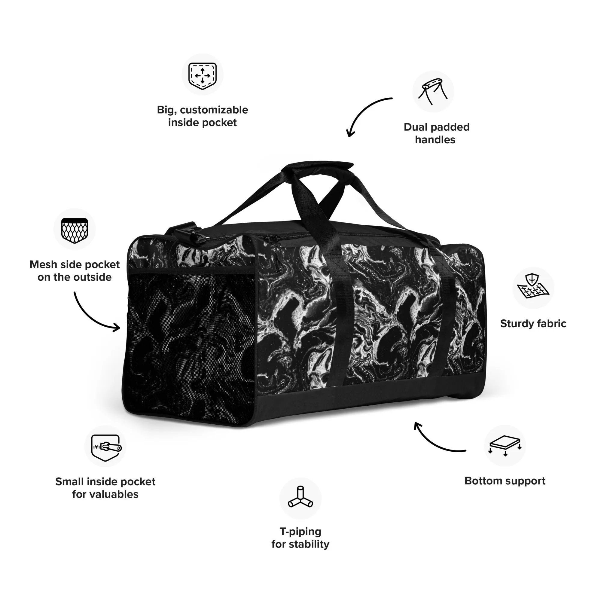 Duffle bag-Traveling-Weekender -Camping