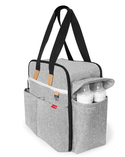 Duo- Weekender Diaper Bag- Grey