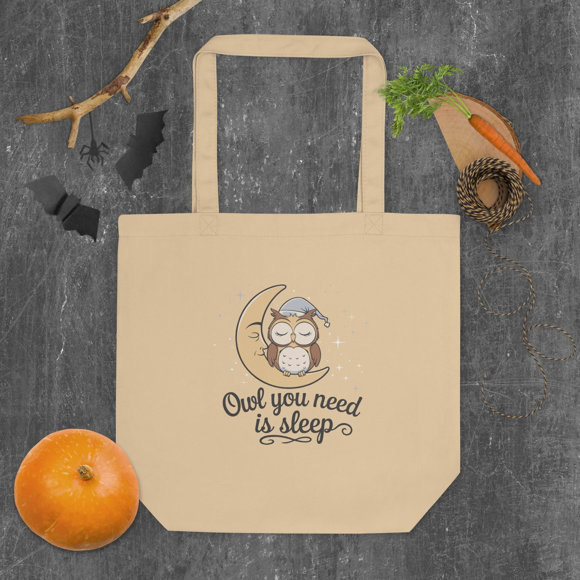 Eco Tote Bag: Owl Themed Sustainable, Stylish, and Ready for Any Adventure