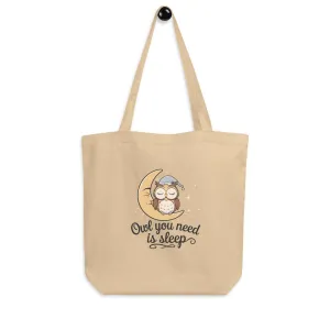 Eco Tote Bag: Owl Themed Sustainable, Stylish, and Ready for Any Adventure