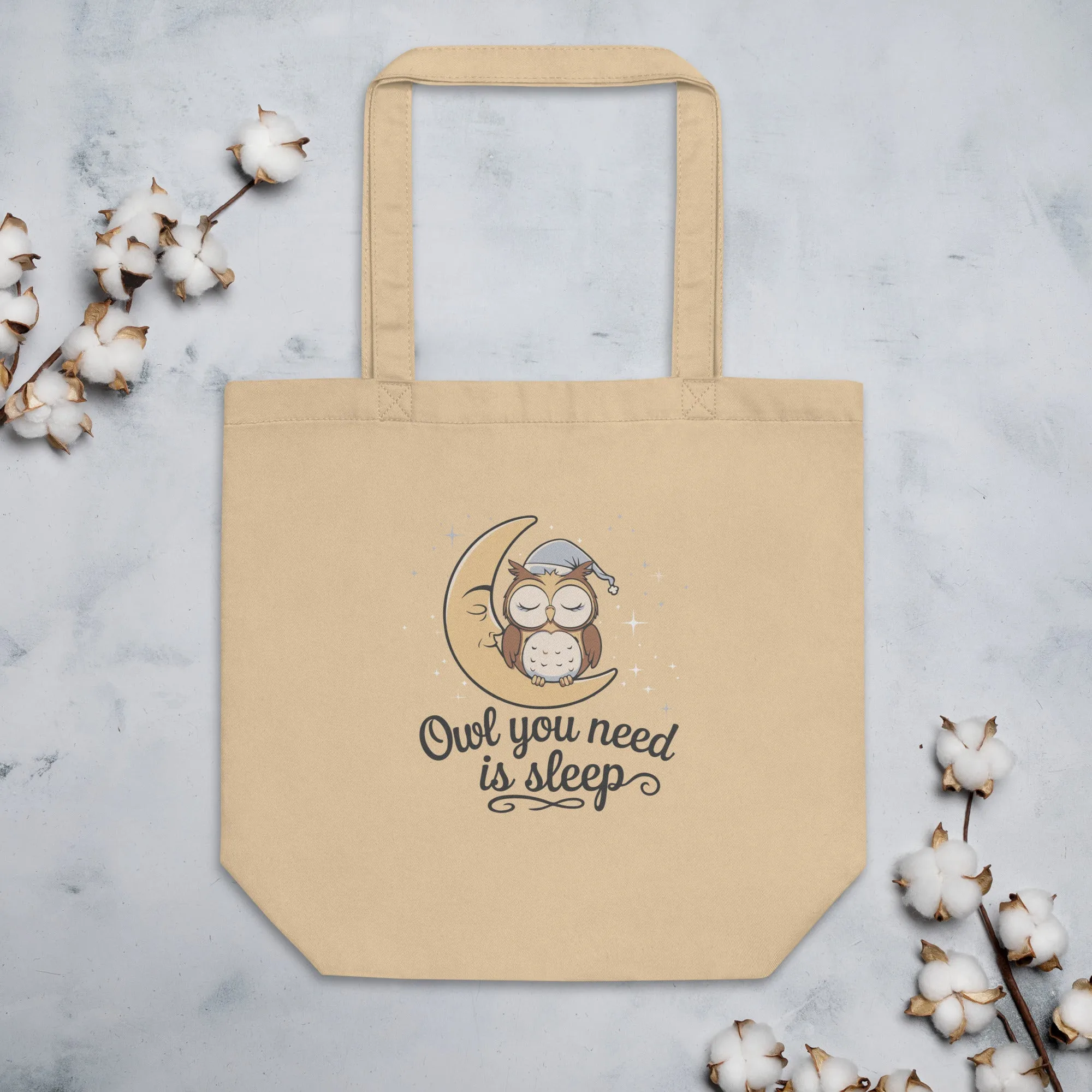 Eco Tote Bag: Owl Themed Sustainable, Stylish, and Ready for Any Adventure