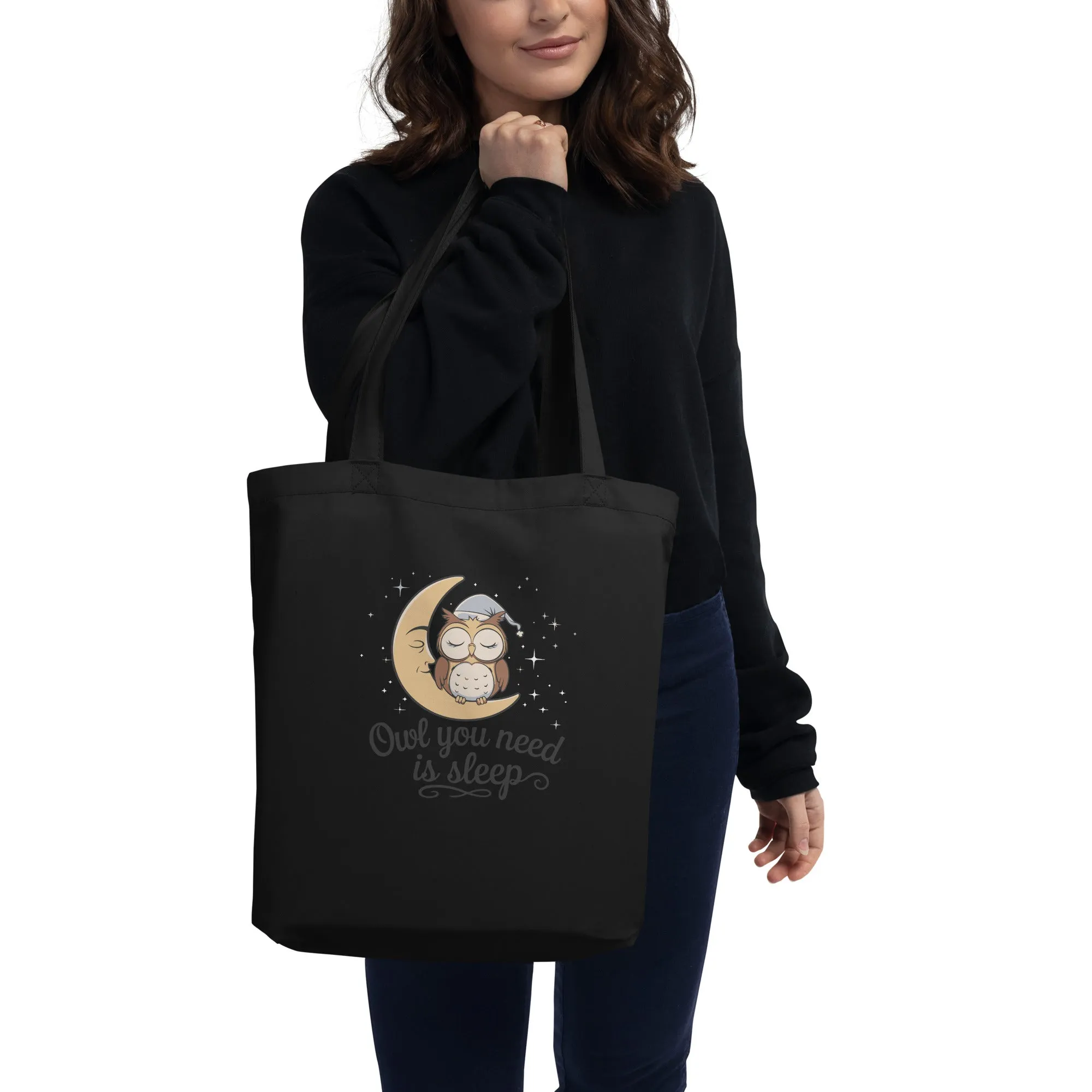 Eco Tote Bag: Owl Themed Sustainable, Stylish, and Ready for Any Adventure