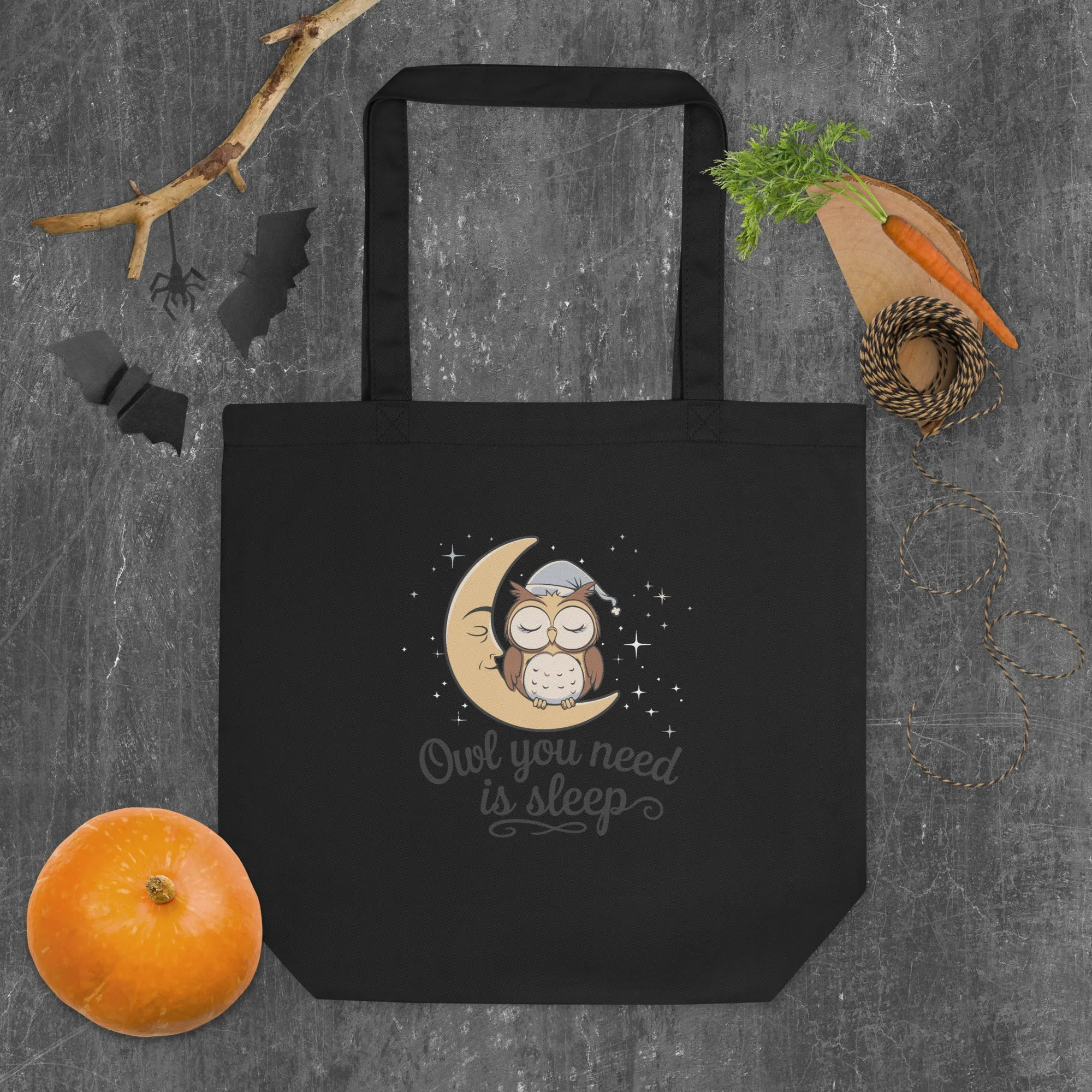 Eco Tote Bag: Owl Themed Sustainable, Stylish, and Ready for Any Adventure