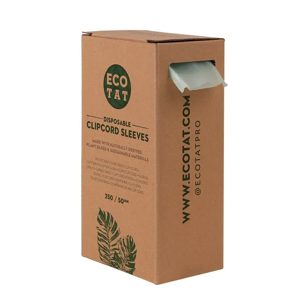 ECOTAT Tattoo Clip Cord Sleeve Covers - 50mm (Box of 250)