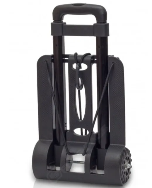 Elite Bags Telescopic Foldable Trolley - Black