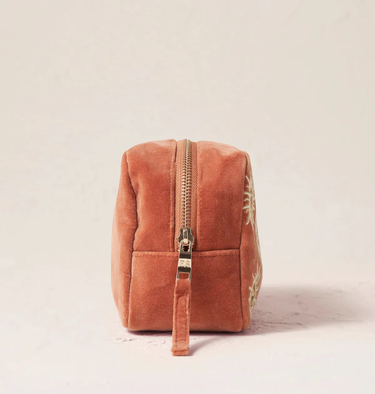 Elizabeth Scarlett Sun Goddess Cosmetic bag - Rust