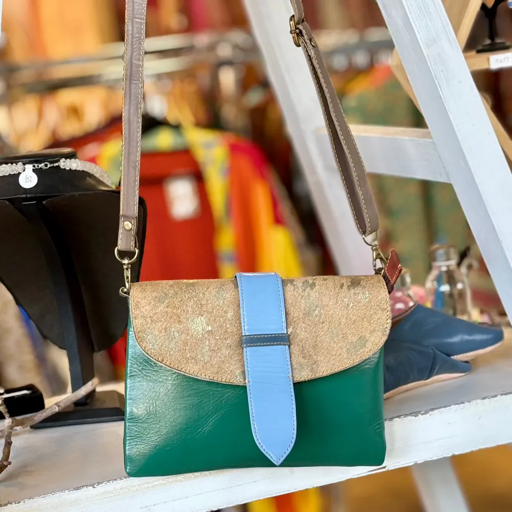 EMERALD - Leather Handbag