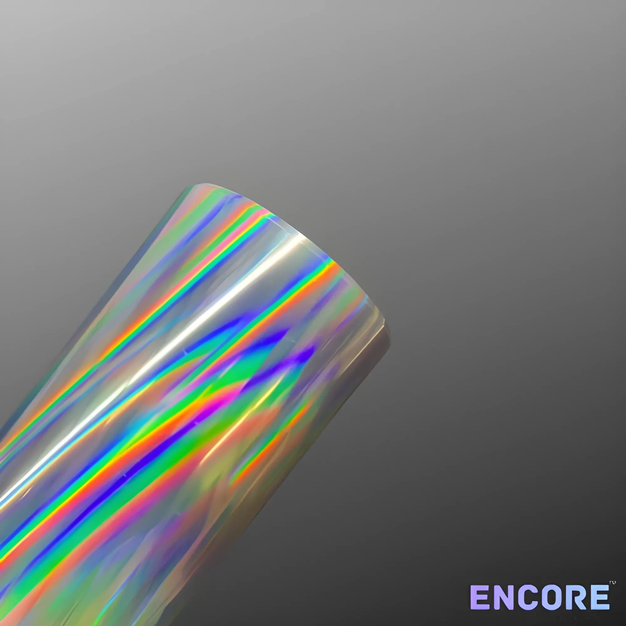 Encore® EFX21 Silver Holographic Adhesive Vinyl