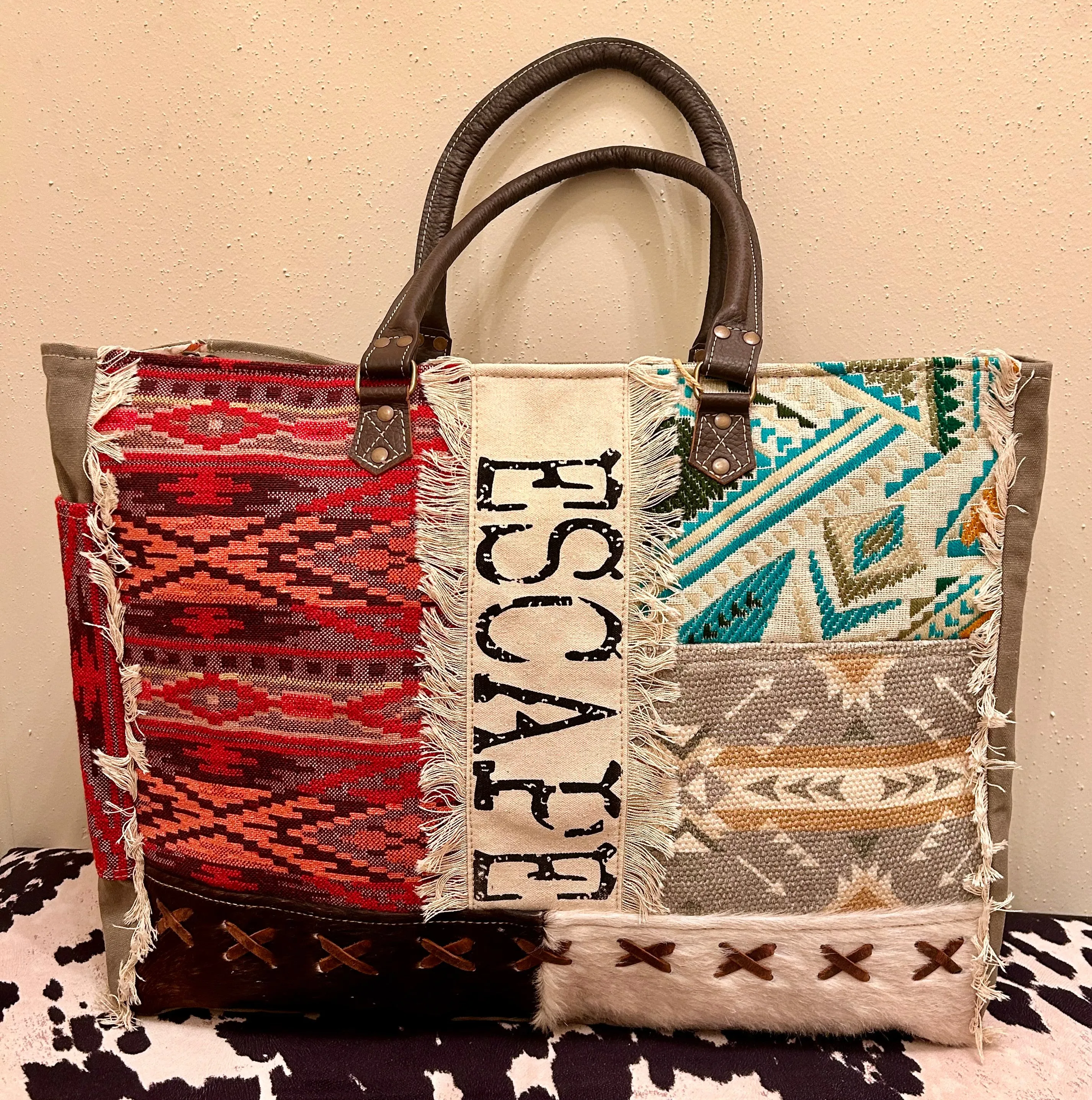 ESCAPE WITH ME WEEKENDER BAG