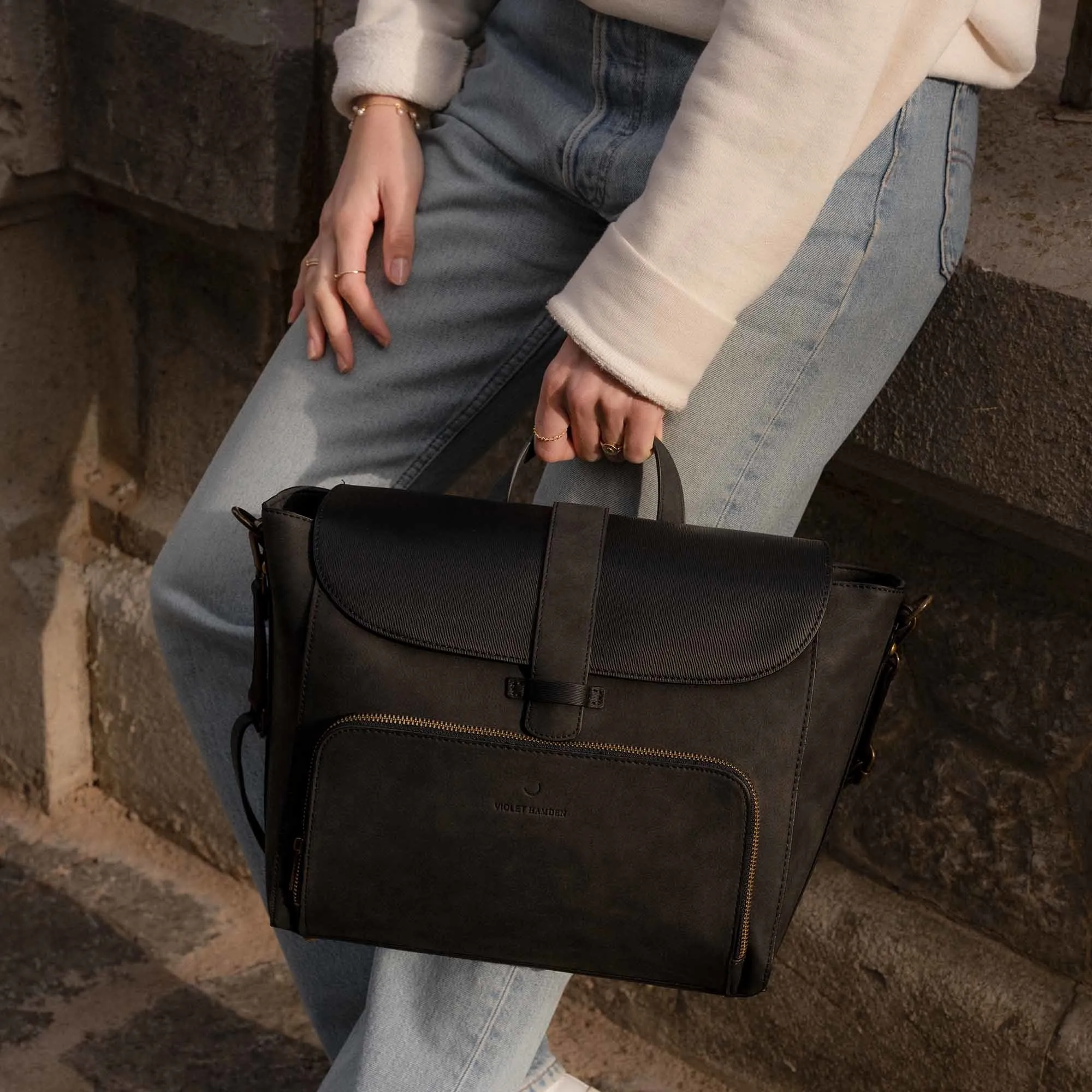 Essential Bag black backpack