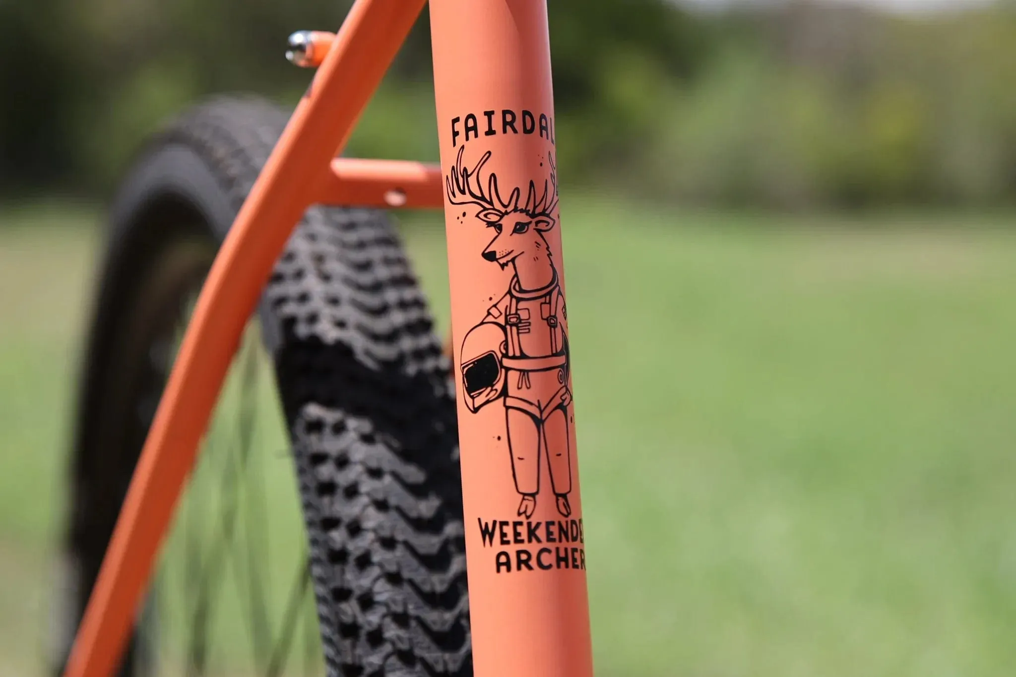 Fairdale 2023 Weekender Bike Archer Matte Coral Red
