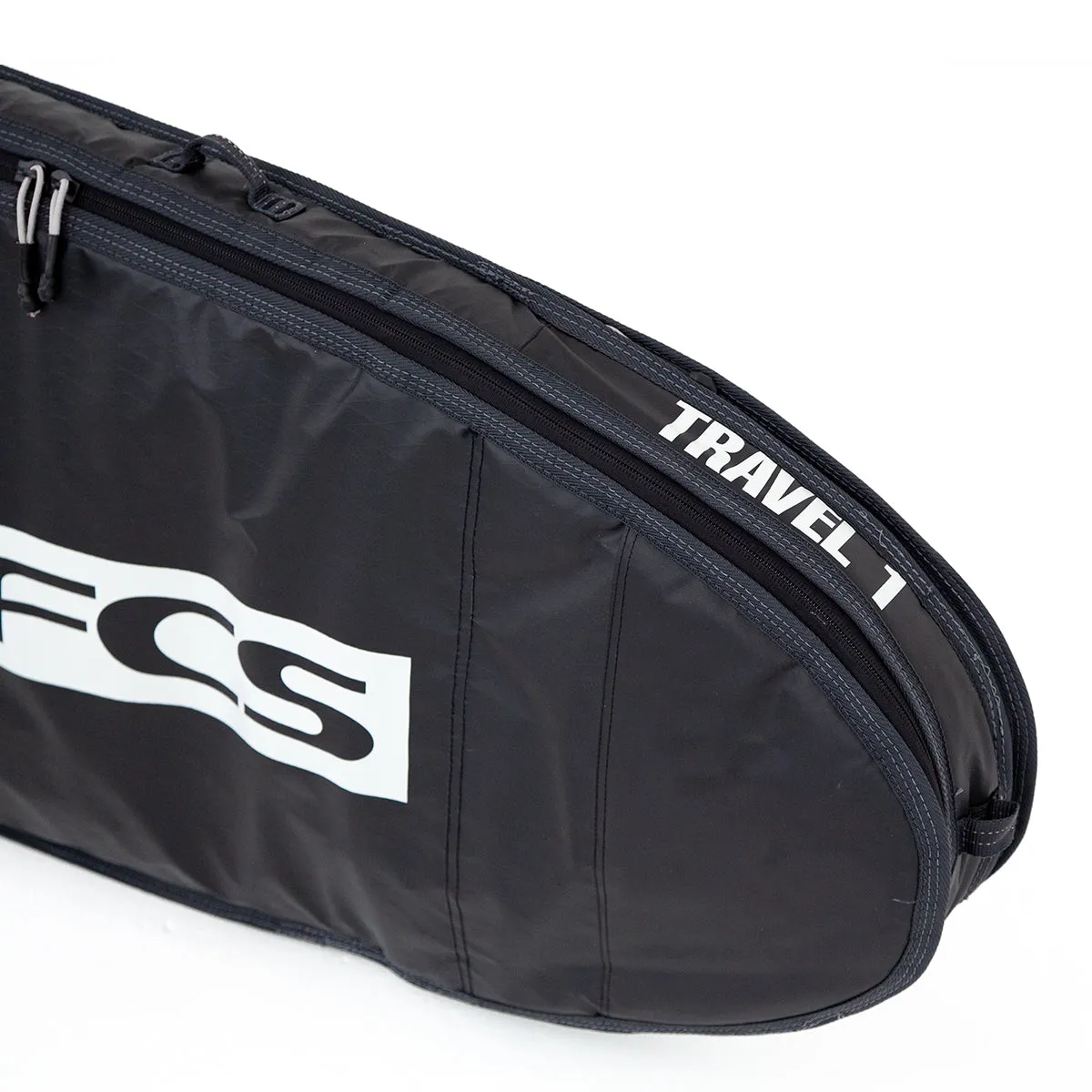 FCS TRAVEL 1 FUNBOARD COVER 7'0" - BLACK/GREY