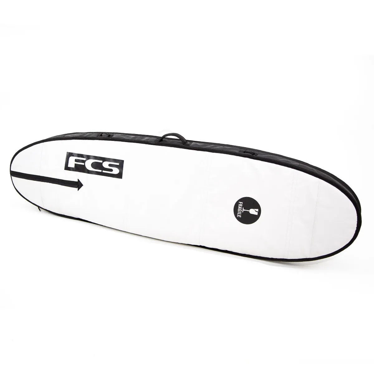 FCS TRAVEL 1 FUNBOARD COVER 7'0" - BLACK/GREY