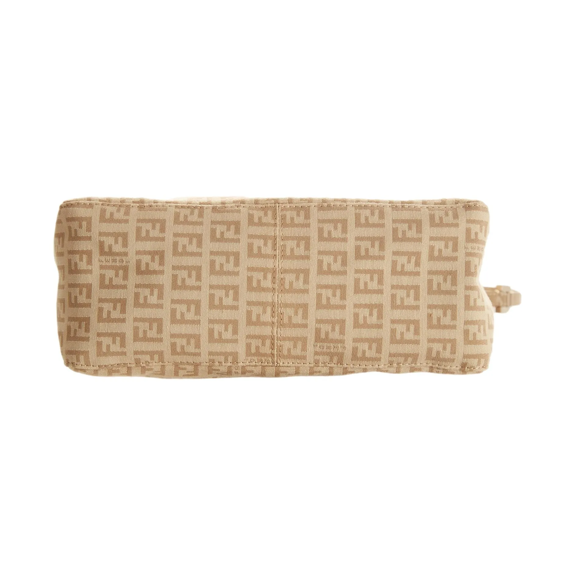 Fendi Beige Logo Mini Shoulder Bag