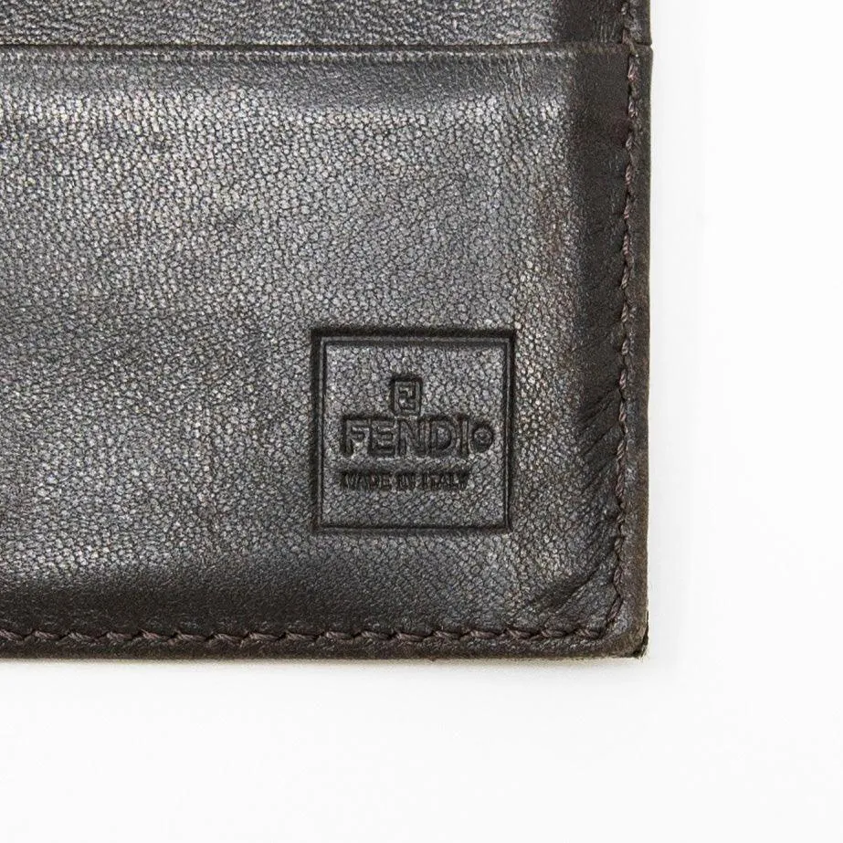 Fendi Green XL Pequin Weekender w/ Wallet