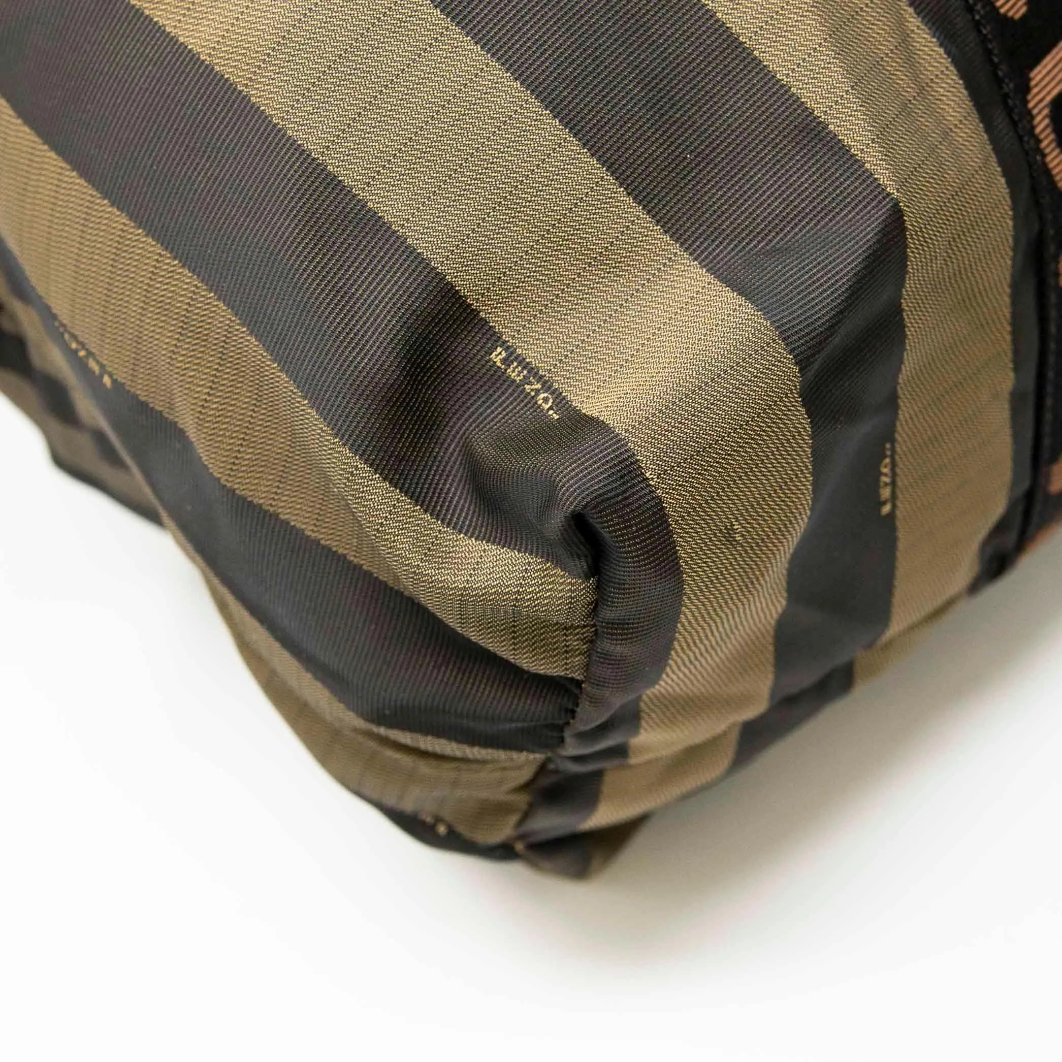 Fendi Green XL Pequin Weekender w/ Wallet