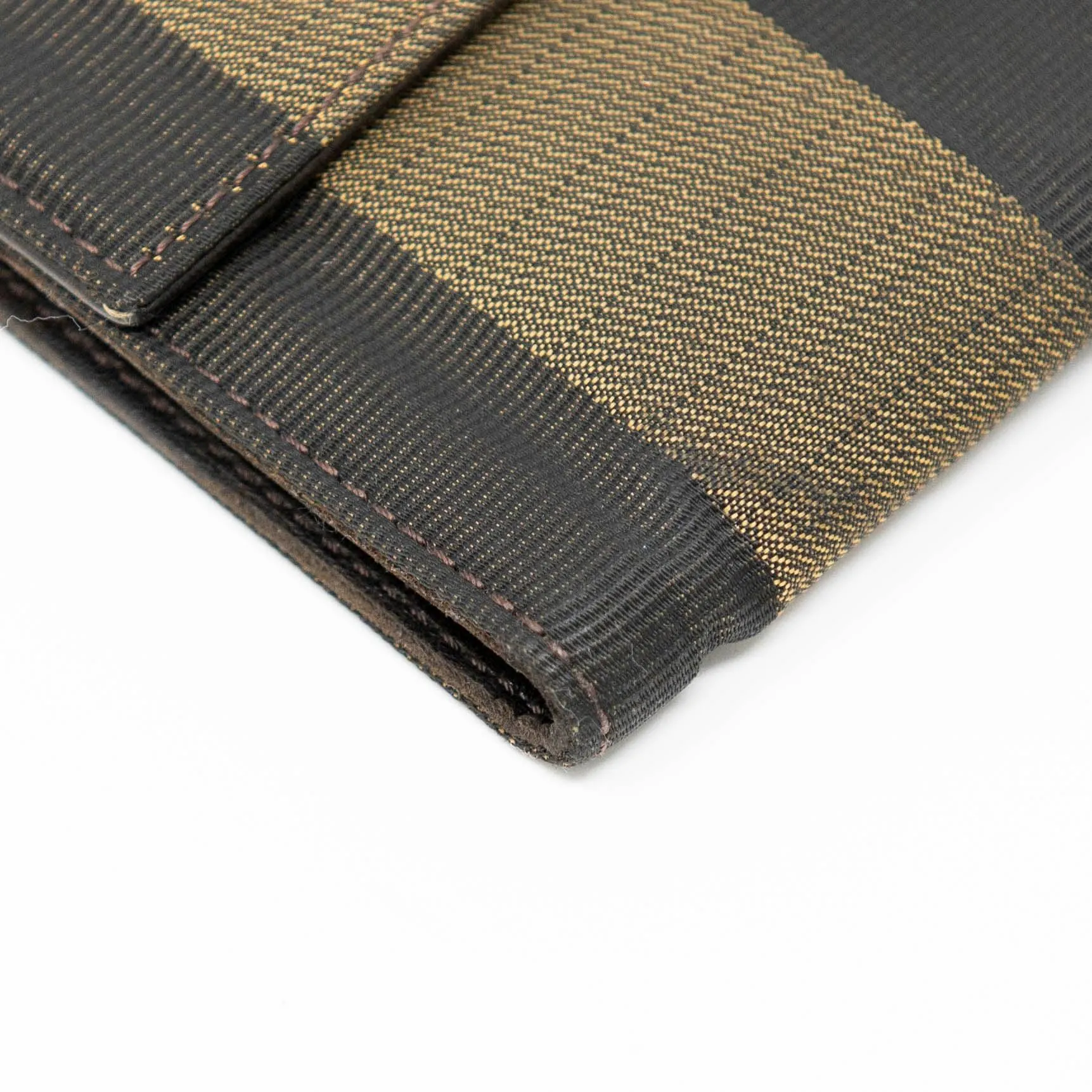 Fendi Green XL Pequin Weekender w/ Wallet