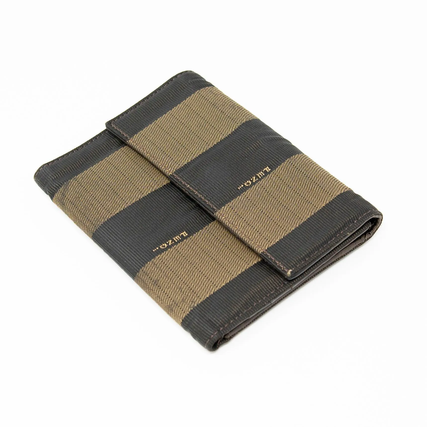 Fendi Green XL Pequin Weekender w/ Wallet