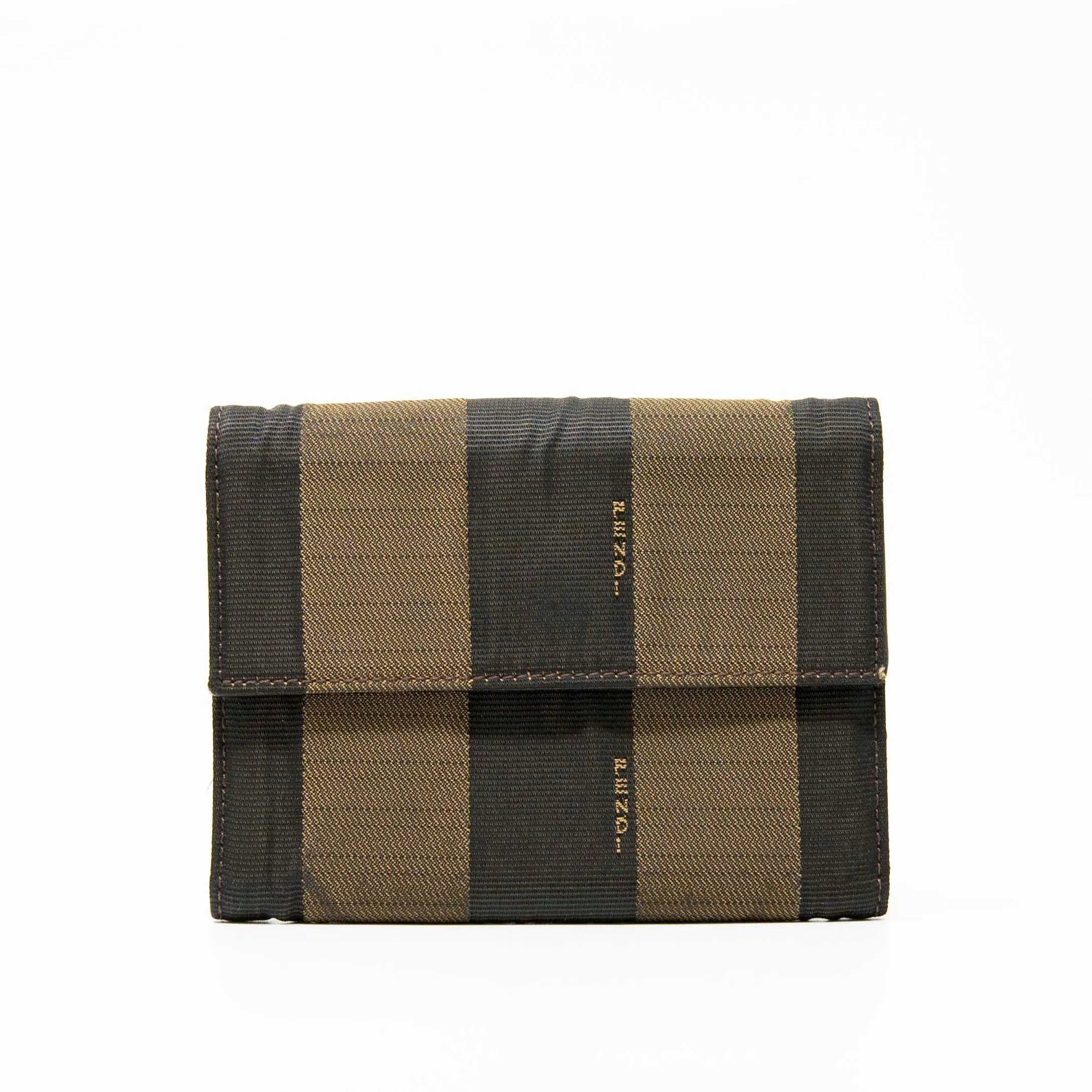 Fendi Green XL Pequin Weekender w/ Wallet