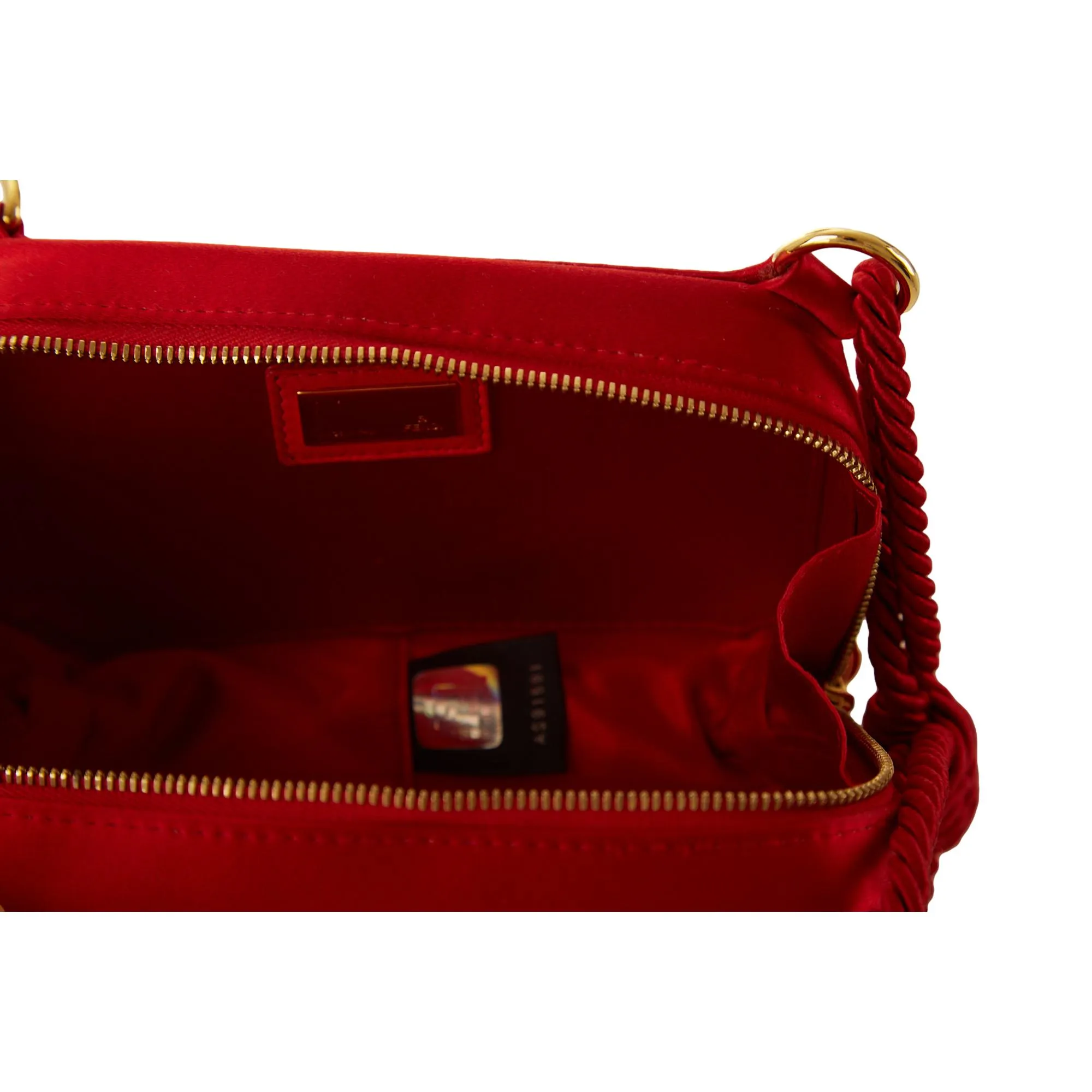 Fendi Red Mini Tassel Bag