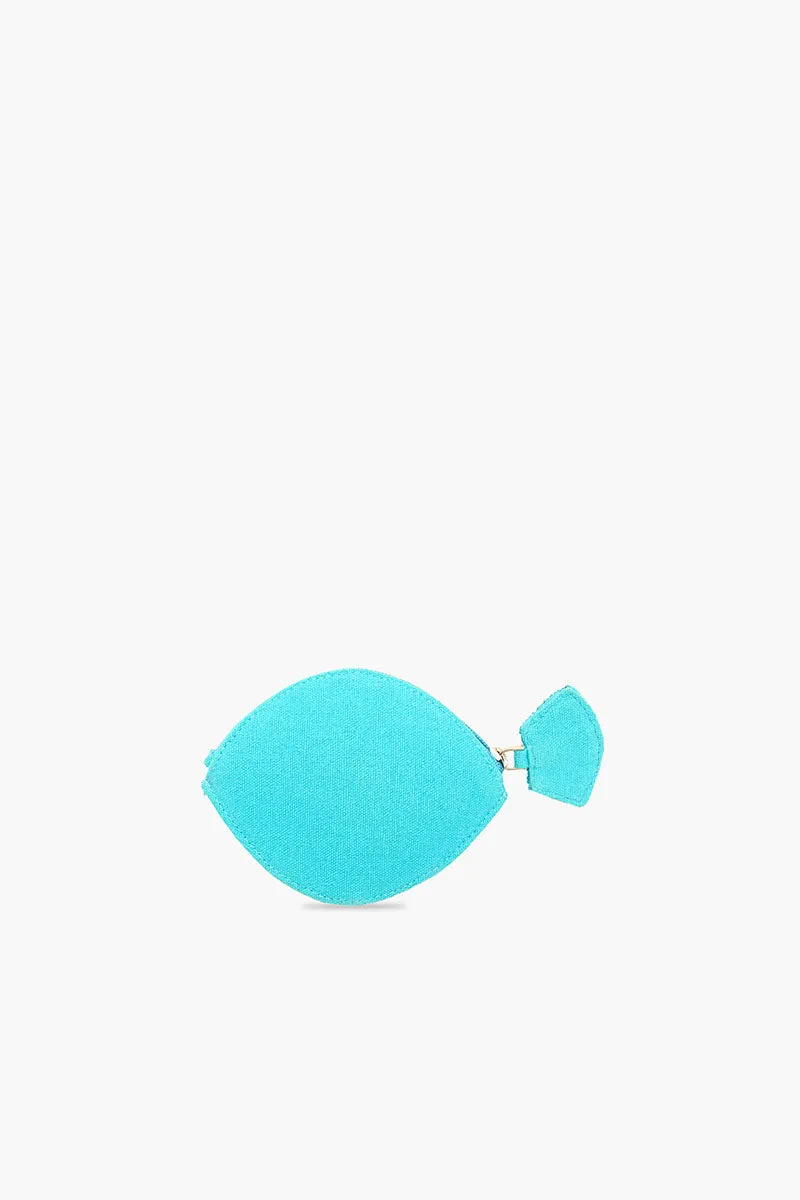 Fish & Fins Mini Coin Pouch - Aqua Lagoon