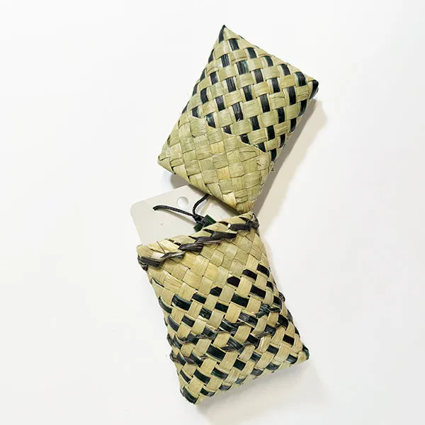 Flax Kete Box for Jewellery or Small Soaps and Gifts