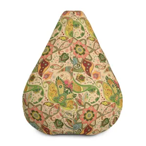 Floral Tribe - Sustainably Made Bean Bag Chair Cover