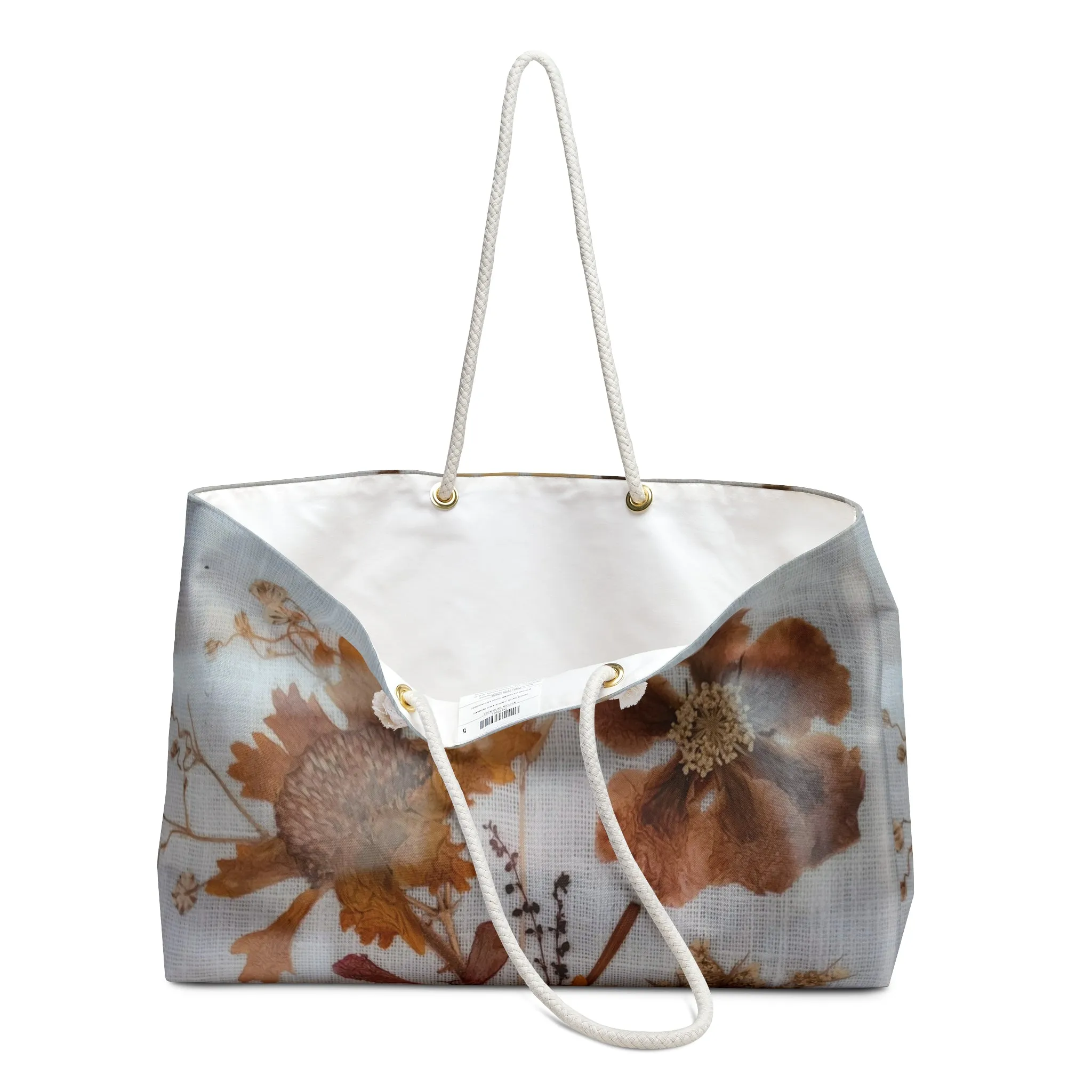 Floral Weekender Tote