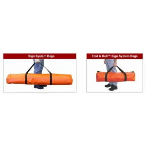 Fold & Roll™ Sign System Bags