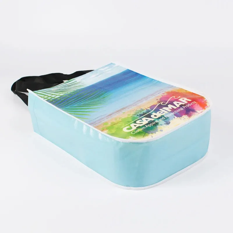Foldable Curved Corners Tote Bag with Logo