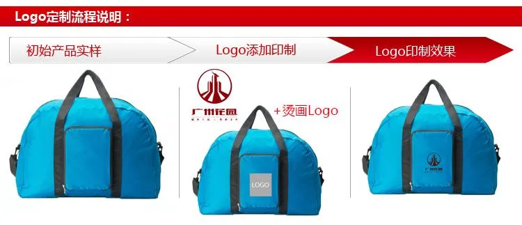 Foldable Duffel Bag With Shoulder Strap
