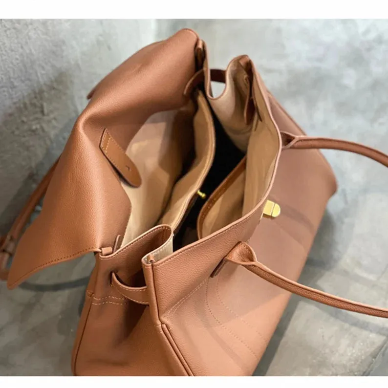 Full Grain Leather Tote Bag