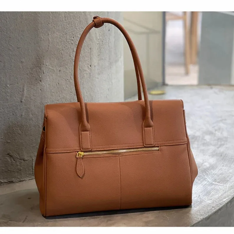 Full Grain Leather Tote Bag