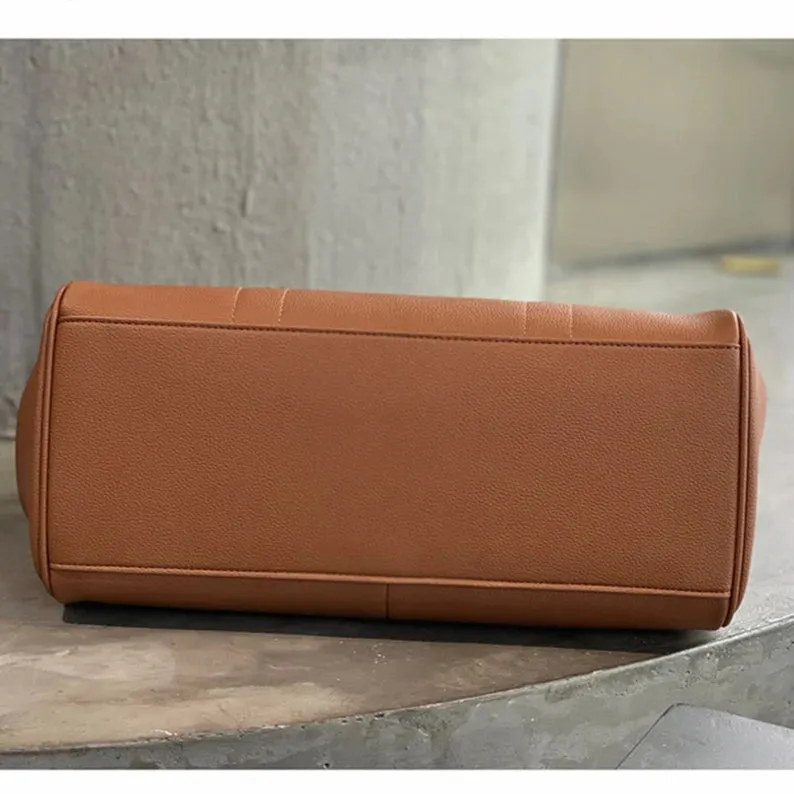 Full Grain Leather Tote Bag