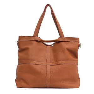 Genuine Leather Shoulder Bags Women Luxury Large Messenger Bag Ladies Soft Cow Leather Handbag Female Fashion Casual Big Tote