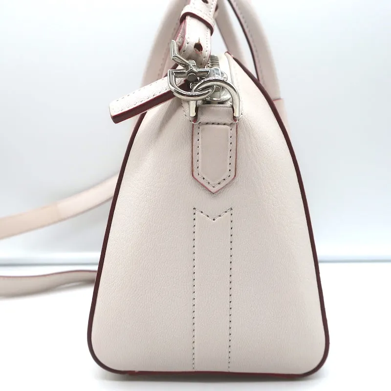 Givenchy Antigona Sugar Small Satchel Very Light Pink Leather Crossbody Bag
