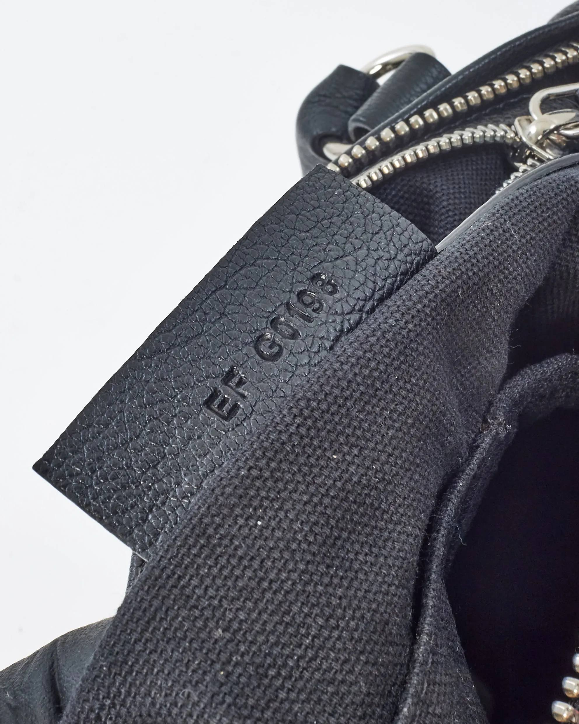 Givenchy Black & Red Stripe Leather Small Pandora Bag