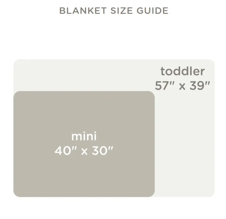 günamüna Toddler Cozy Cloud Comforter Baby Blanket  - Floret 1 TOG (Min. of 2, multiples of 2)