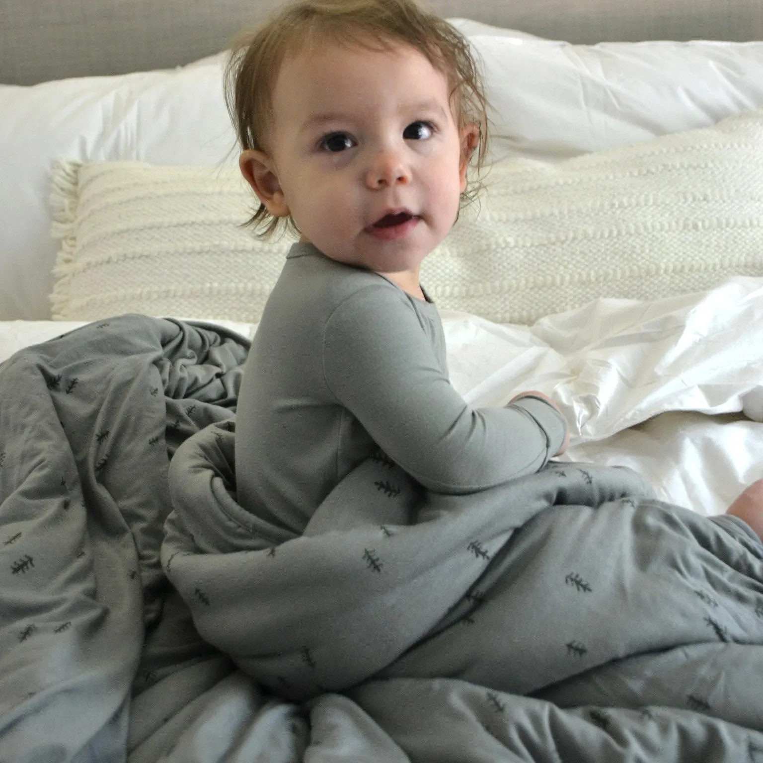 günamüna Toddler Cozy Cloud Comforter Baby Blanket  - Forest 1 TOG (Min. of 2, multiples of 2)
