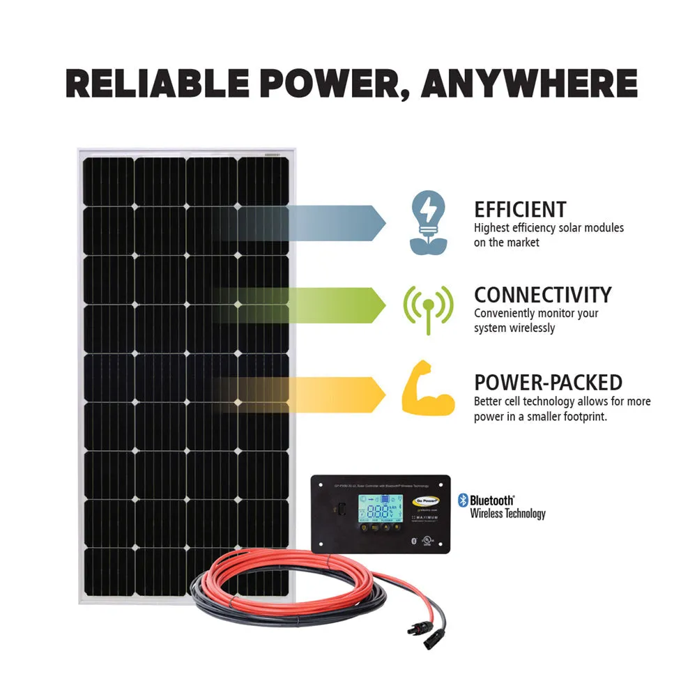 Go Power! WEEKENDER ISW Solar Charging System (190 WATTS)