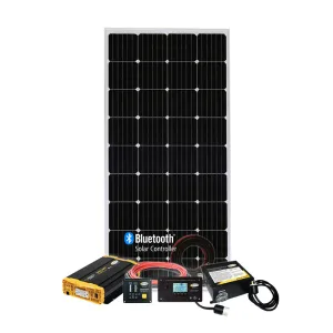 Go Power! WEEKENDER ISW Solar Charging System (190 WATTS)