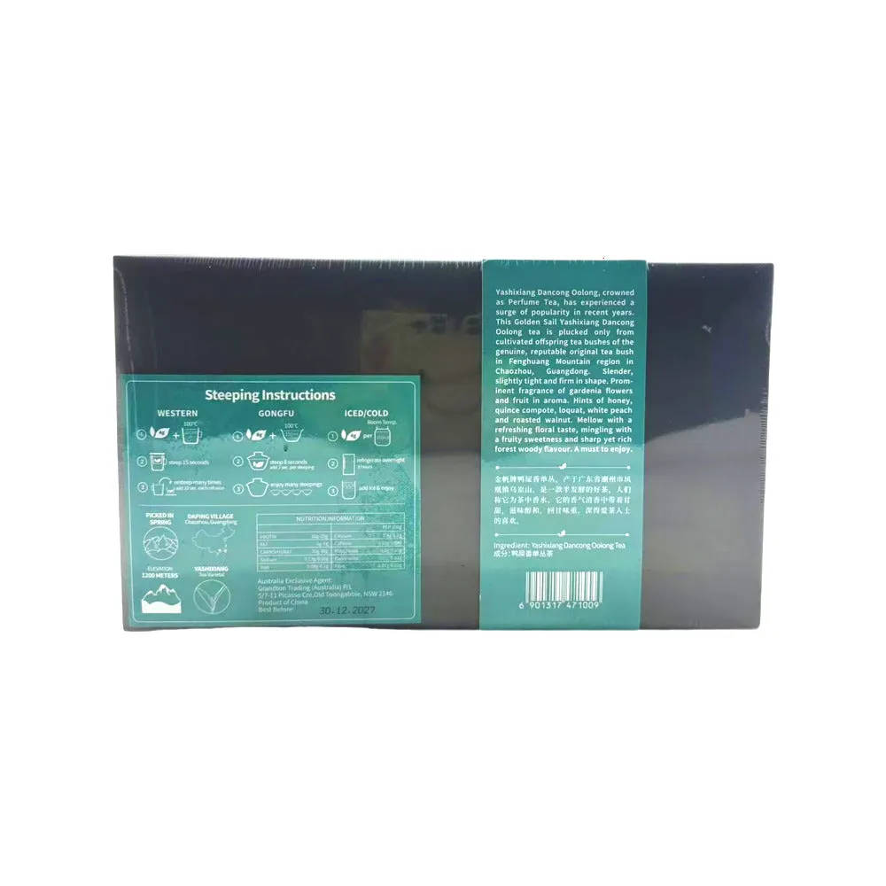 Golden Sail Phoenix Dancong Oolong Tea - 18 Bags, 144g