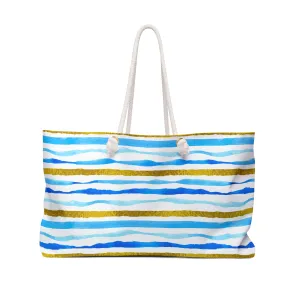 Golden Sea Summer Fun Weekender Bag