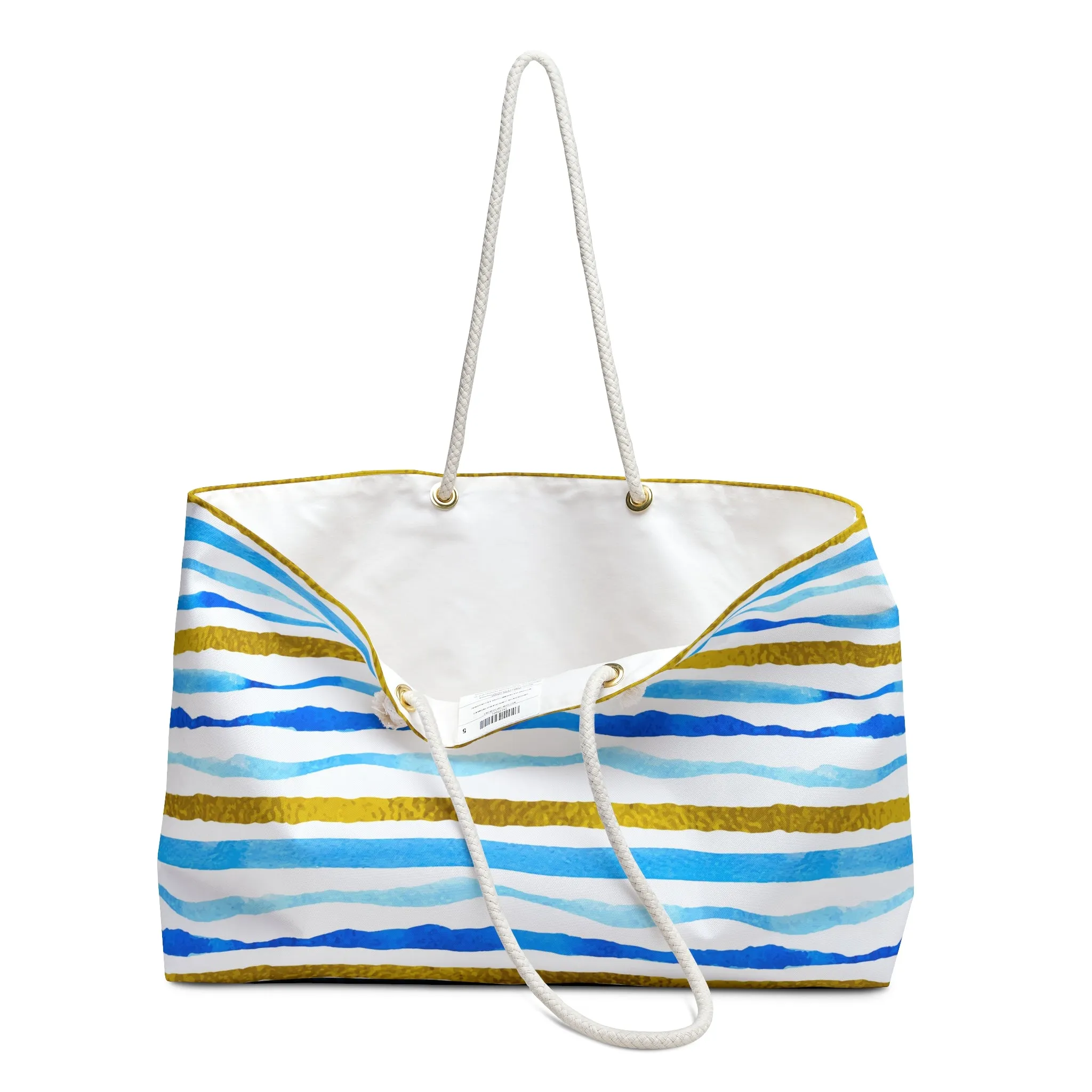 Golden Sea Summer Fun Weekender Bag