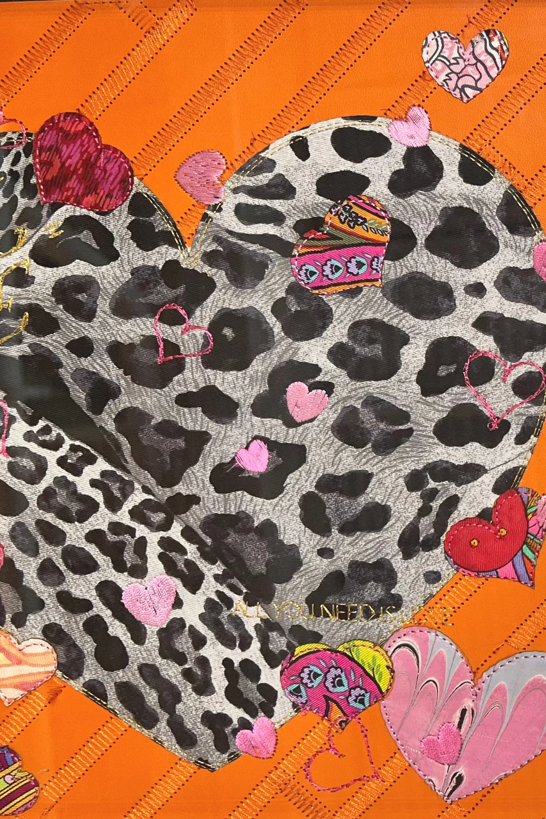 Graffiti Heart | Couture Orange